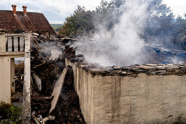 Professional Soot Cleanup technician working in Doylestown, PA